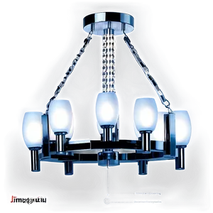 Modern Led Chandelier Png 06282024 PNG image