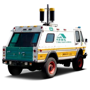 Modern Mail Service Truck Png Jic83 PNG image