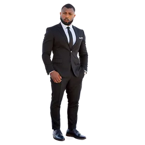 Modern Man In Suit Png 06262024 PNG image