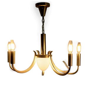 Modern Minimal Chandelier PNG 50