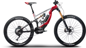 Modern Mountain Bike Profile View PNG