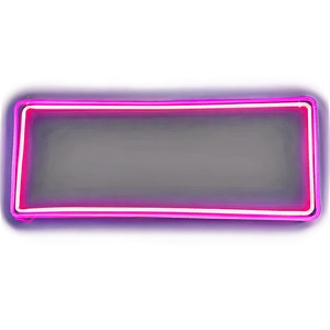 Modern Neon Rectangle Png 06272024 PNG image