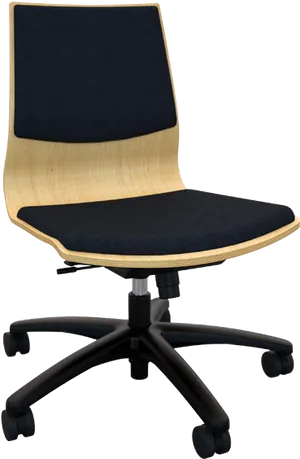 Modern Office Chair Design PNG image