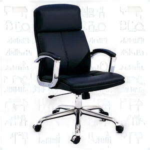 Modern Office Chair Png Hua PNG image