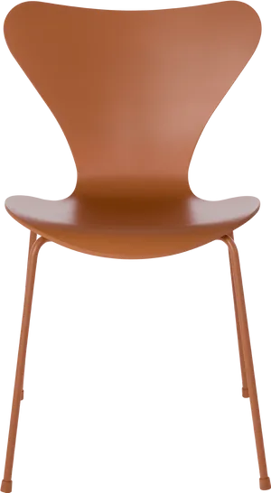 Modern Orange Designer Chair