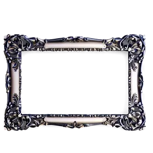 Modern Ornate Frame Png Dxr17 PNG image