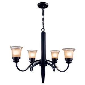 Modern Outdoor Chandelier PNG 06282024