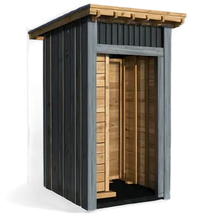 Modern Outhouse Concept Png 06262024 PNG image