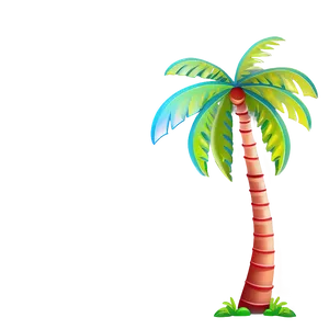 Modern Palm Tree Emoji PNG Nkp26 PNG