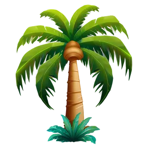 Modern Palm Tree Emoji PNG Tel57 PNG