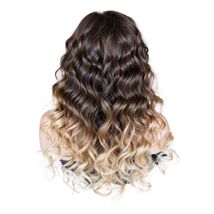 Modern Perm Waves Png 13 PNG image