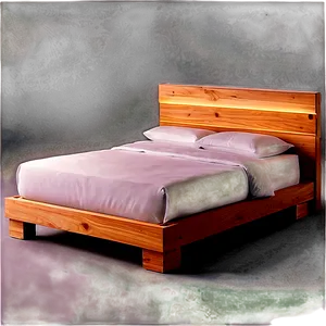 Modern Platform Bed Png Ptw93 PNG image