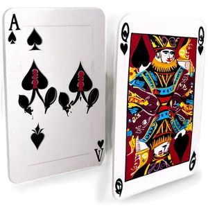 Modern Playing Card Illustration Png 60 PNG image