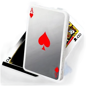 Modern Playing Card Illustration Png Eus PNG image