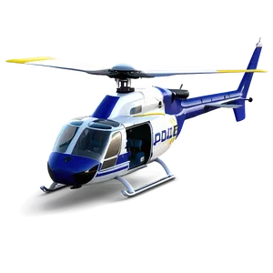 Modern Police Helicopter Png 17 PNG image