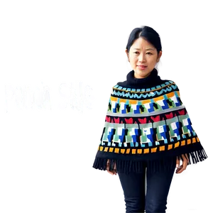 Modern Poncho Style Png Sok98 PNG image