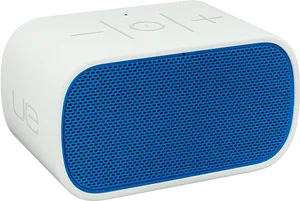 Modern Portable Bluetooth Speaker Blue PNG image