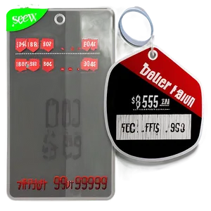 Modern Price Tag Graphic Png 4 PNG image