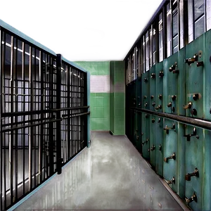 Modern Prison Cell Png 06202024 PNG image