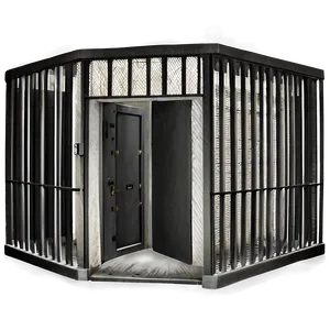Modern Prison Cell PNG Dce