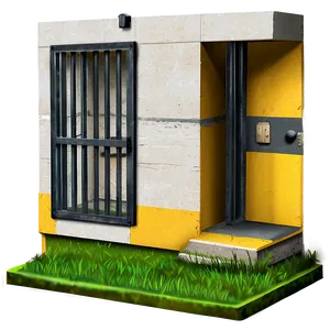Modern Prison Cell PNG Trs