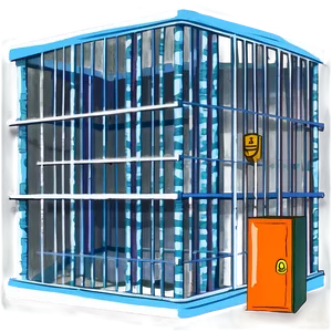 Modern Prison Cell PNG Wef51 PNG