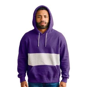 Modern Purple Hoodie Graphic Png 06292024 PNG image