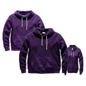 Modern Purple Hoodie Graphic Png Cgb82 PNG image