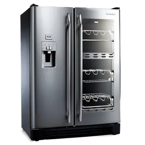 Modern Refrigerator PNG 05252024