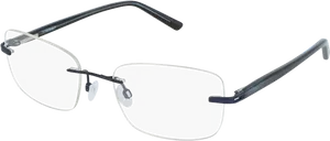Modern Rimless Eyeglasses PNG image
