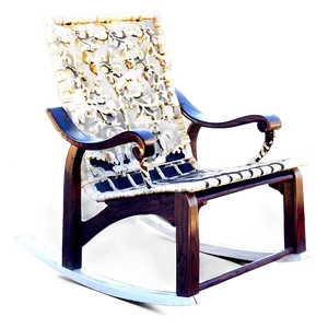 Modern Rocking Chair PNG Nwy