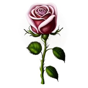 Modern Rose Tattoo Creation PNG 05252024 PNG