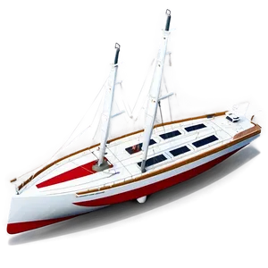 Modern Sailboat Technology PNG Roa