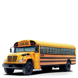 Modern School Bus Design Png Epl20 PNG image