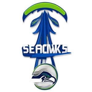 Modern Seahawks Logo Graphic PNG 05242024