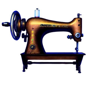 Modern Sewing Machine PNG Qat PNG