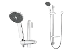 Modern Showerheadand Rail Set
