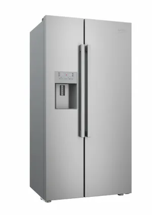 Modern Sideby Side Refrigeratorwith Water Dispenser PNG