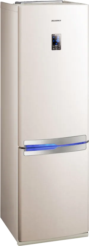 Modern Single Door Refrigerator PNG image