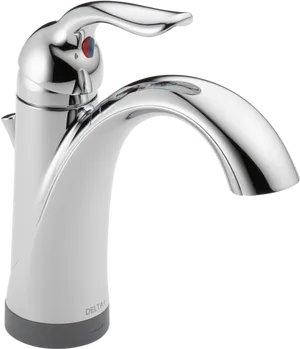 Modern Single Handle Faucet PNG image