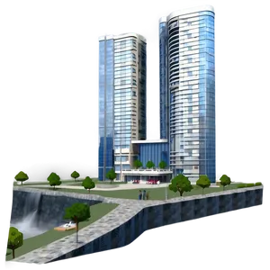 Modern Skyscraper Design Png Tlu78 PNG image