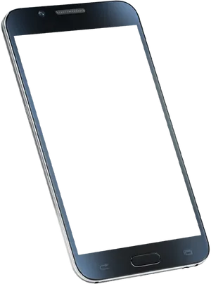Modern Smartphone Blank Screen PNG image