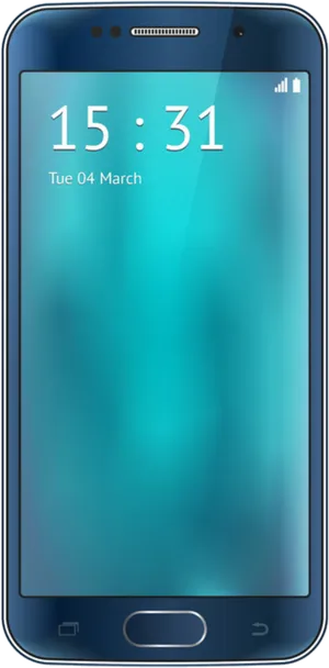 Modern Smartphone Display PNG image