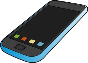 Modern Smartphone Vector Illustration PNG image