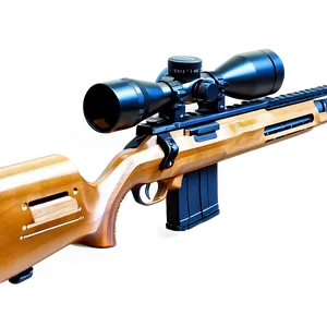 Modern Sniper Rifle For Hunting Png 17 PNG image