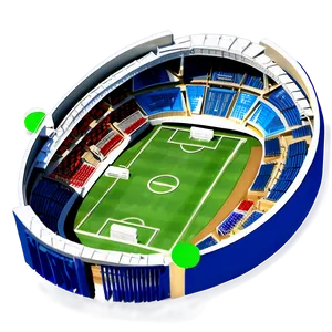 Modern Soccer Stadium Design Png 06252024 PNG image