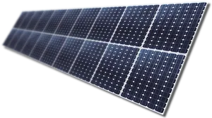 Modern Solar Panel Isolated PNG image
