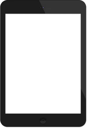 Modern Tablet Vector Illustration PNG image