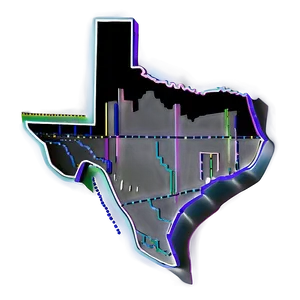 Modern Texas Outline Png Ceu17 PNG image