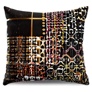 Modern Throw Pillow Illustration Png 06282024 PNG image